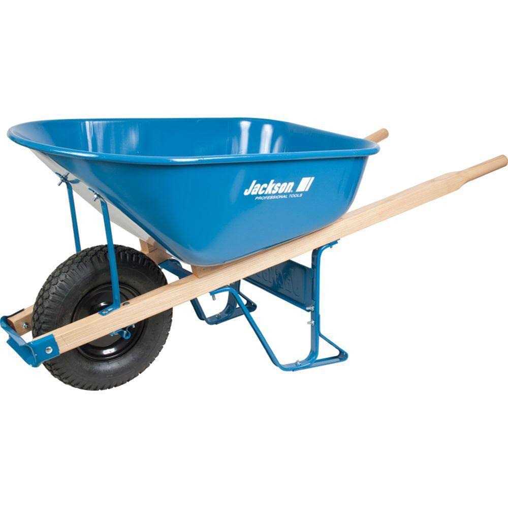 Jackson 6 cu. ft. Steel Wheelbarrow M6KBUT12