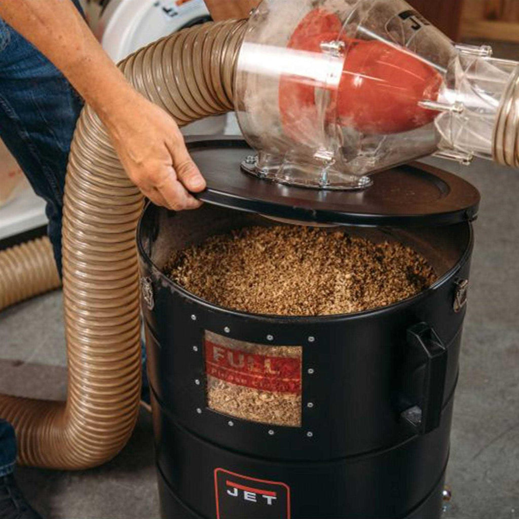 JET 717650 Cyclonic Dust and Chip Separator with Bin