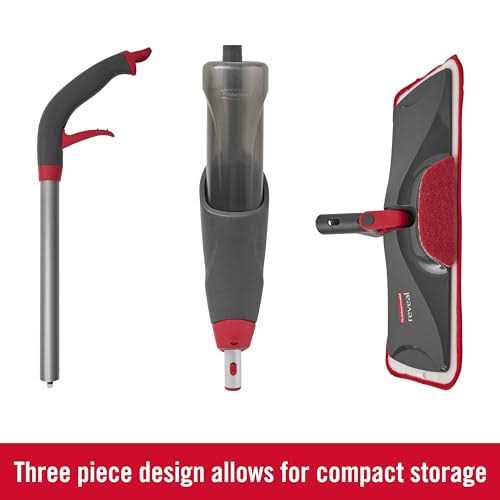 Rubbermaid Reveal Spray Microfiber Floor Mop Cleaning Kit