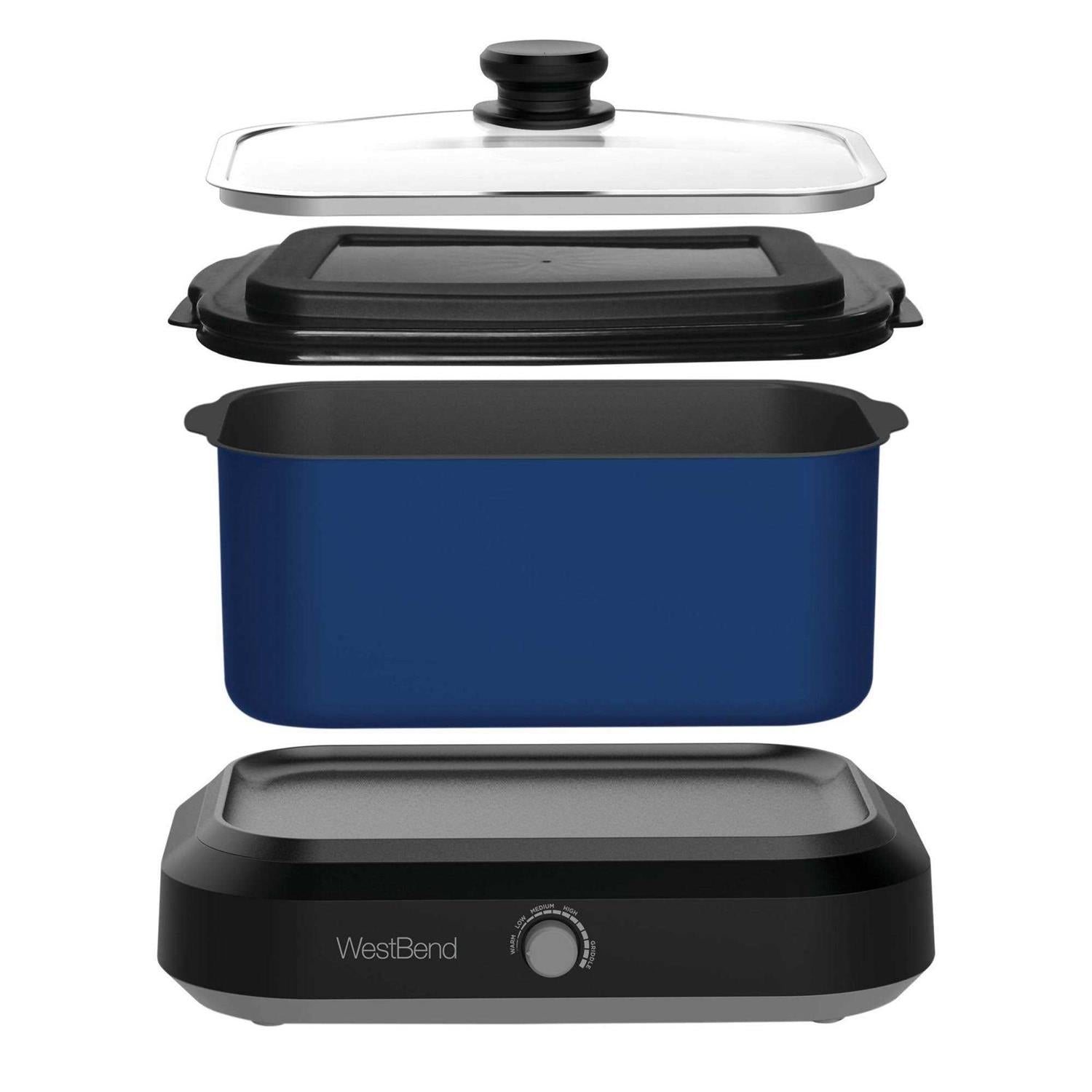 West Bend Versatility Slow Cooker 6 qt. Capacity