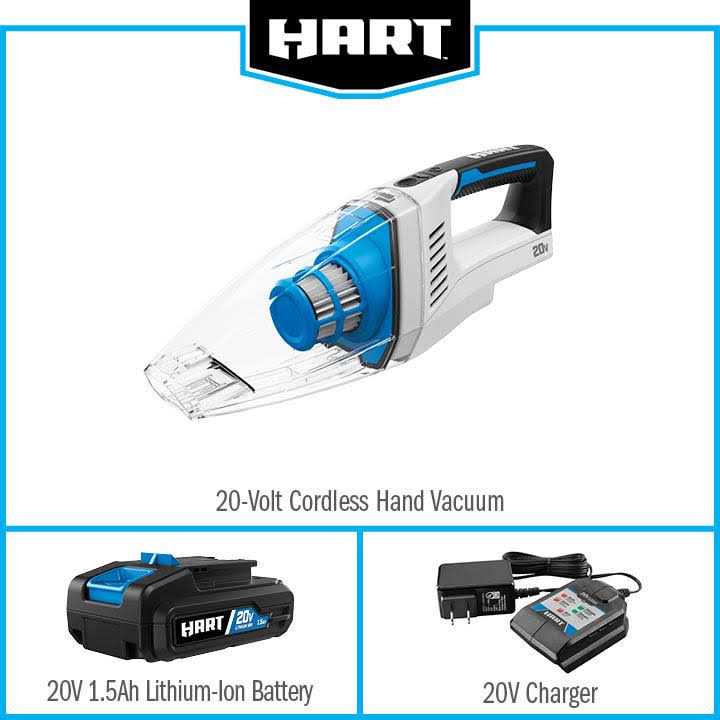 Hart 20-Volt Cordless Hand Vacuum