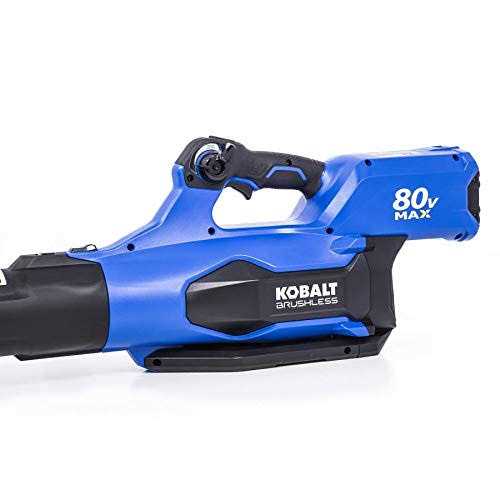 KOBALTS 140 MPH 80-Volt 80v 630-CFM Lithium Ion Brushless Cordless Electric Leaf Blower
