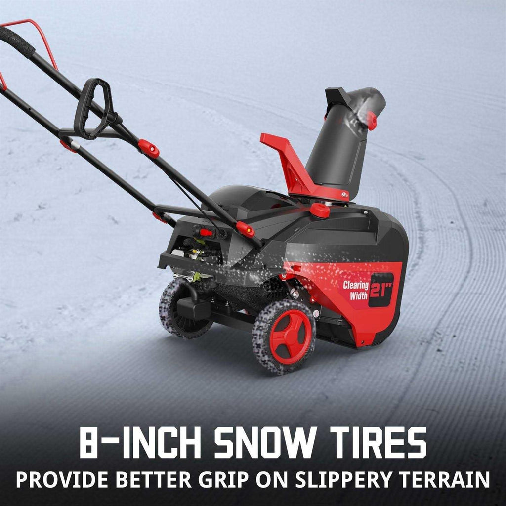 Powersmart 21 inch Single Stage Gas Snow Blower PSSW21