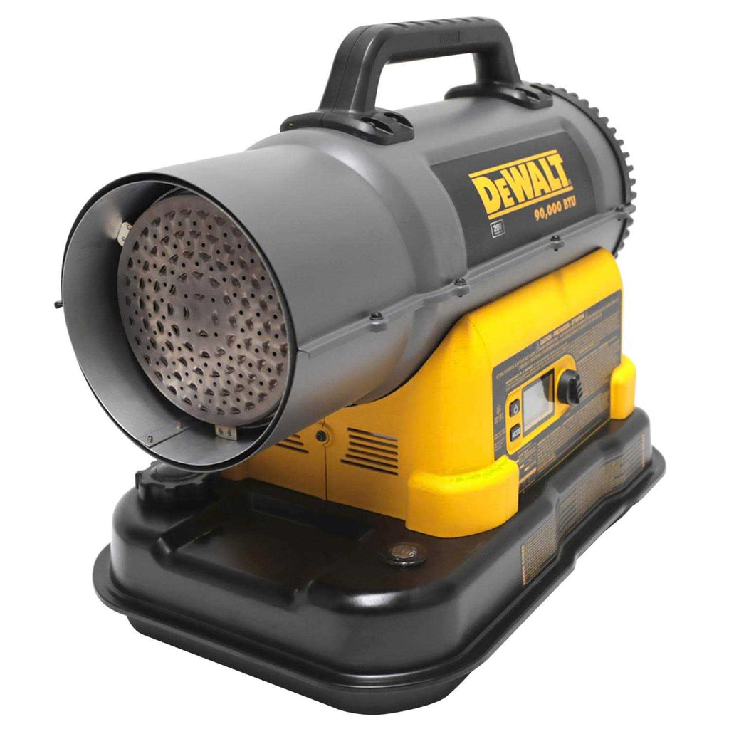 DeWalt Heater 20V Max 90000 Btu/h 1750 sq ft Forced Air Kerosene F340991