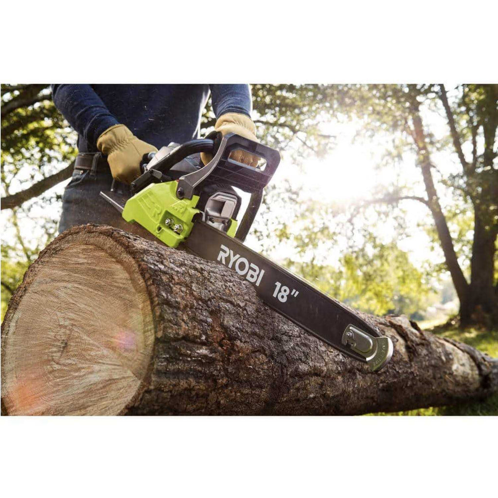 Ryobi 18 in. 38cc 2-Cycle Gas Chainsaw RY3818