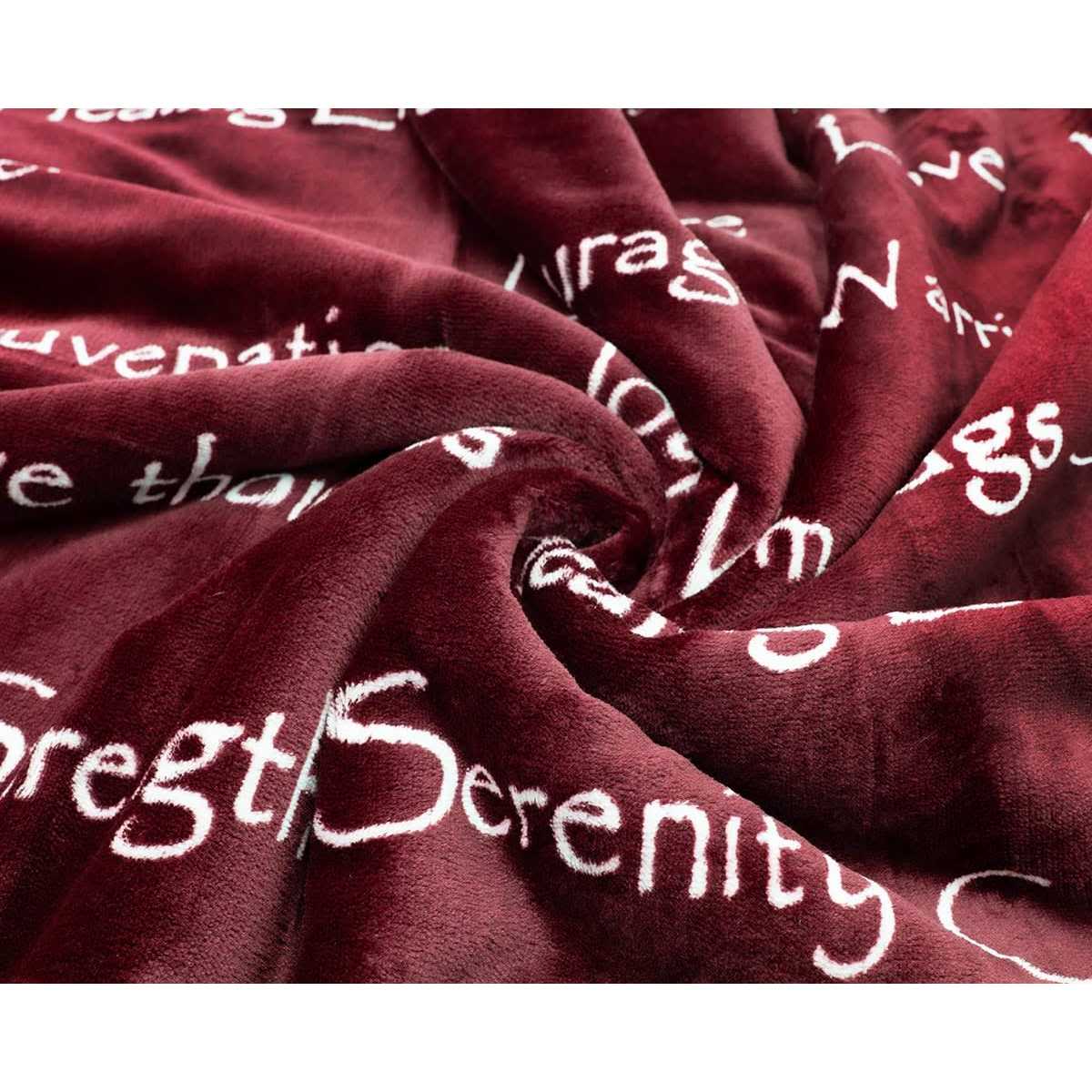 WOLF CREEK BLANKET Compassion Blanket Blanket Strength Courage Super Soft Warm Hugs