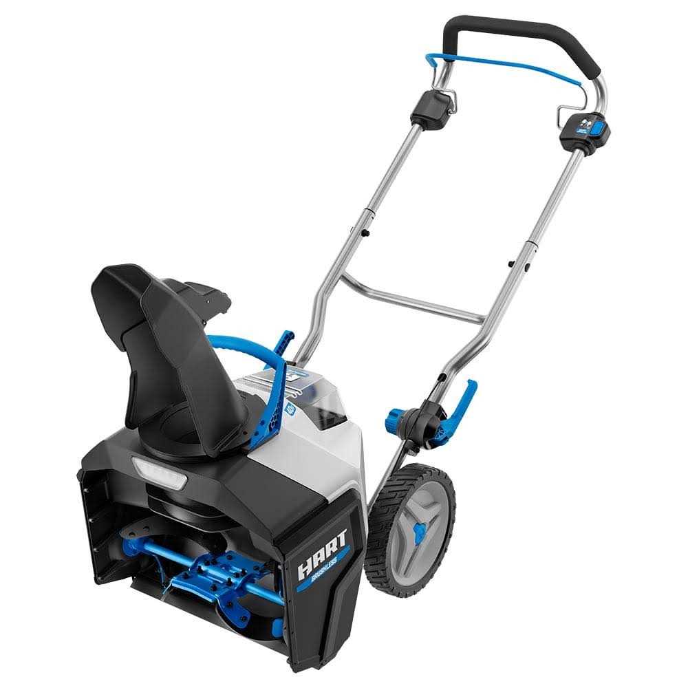 Hart 40-Volt 18-inch Battery-Powered Brushless Snow Thrower Kit