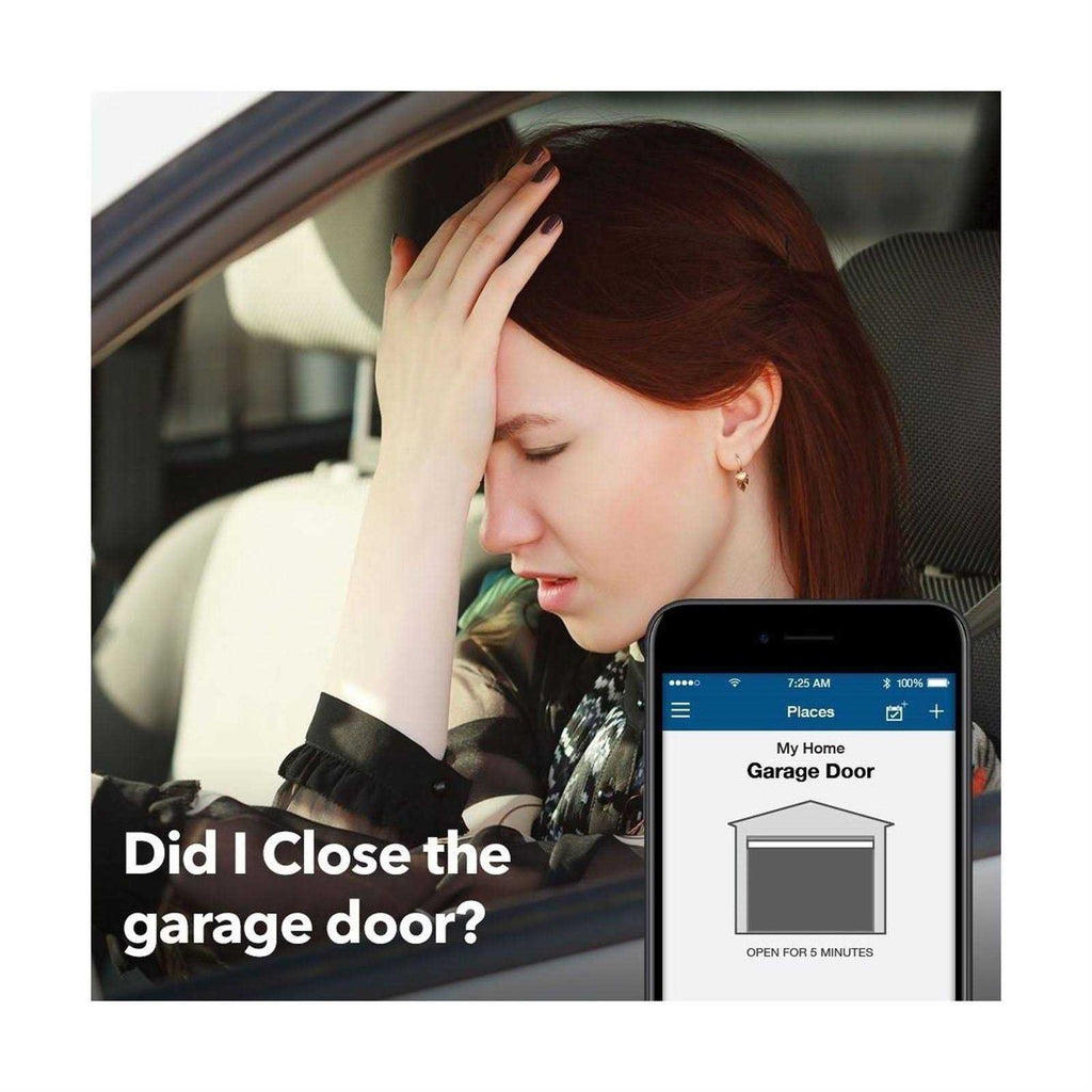 Chamberlain Myq Smart Garage Door Opener Myq-g0301 Wireless & Wi-Fi enabled Garage Hub with Smartphone Control