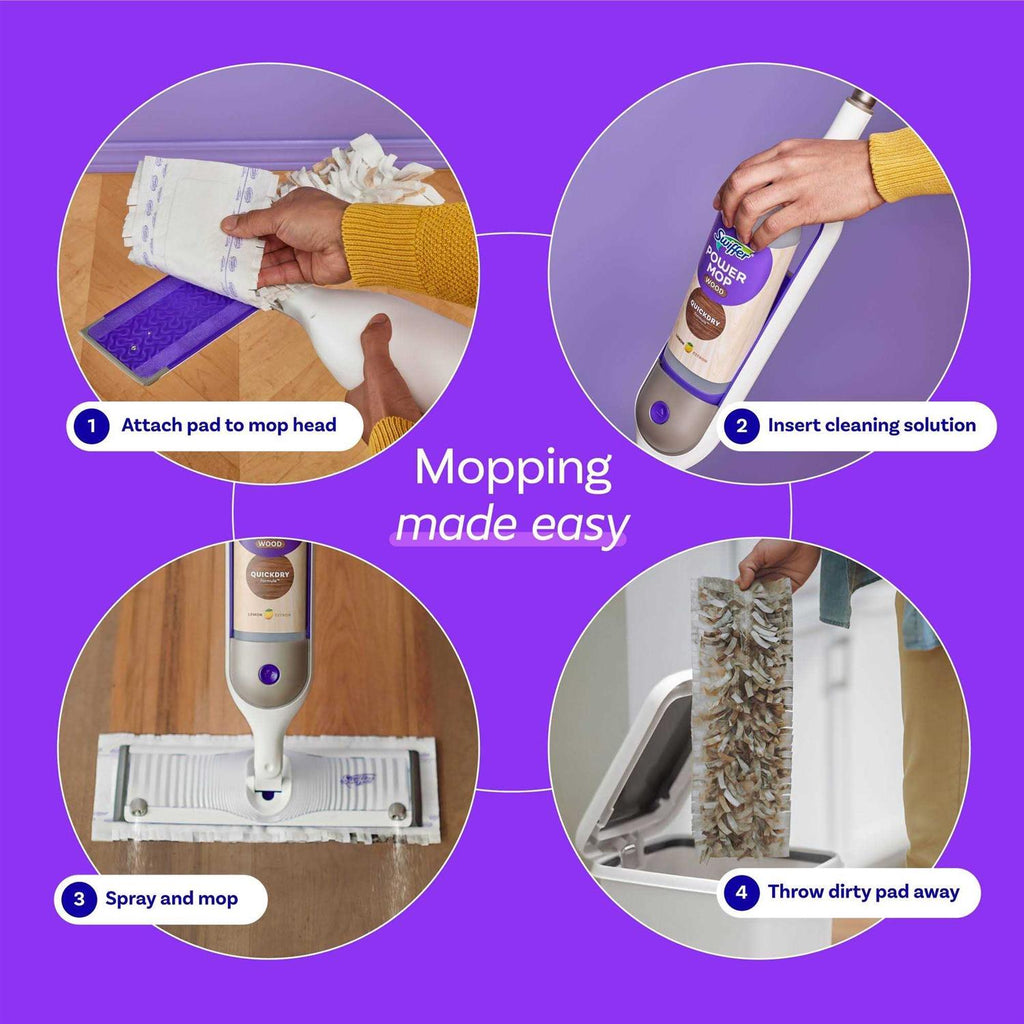 Swiffer Power Mop Wood Kit
