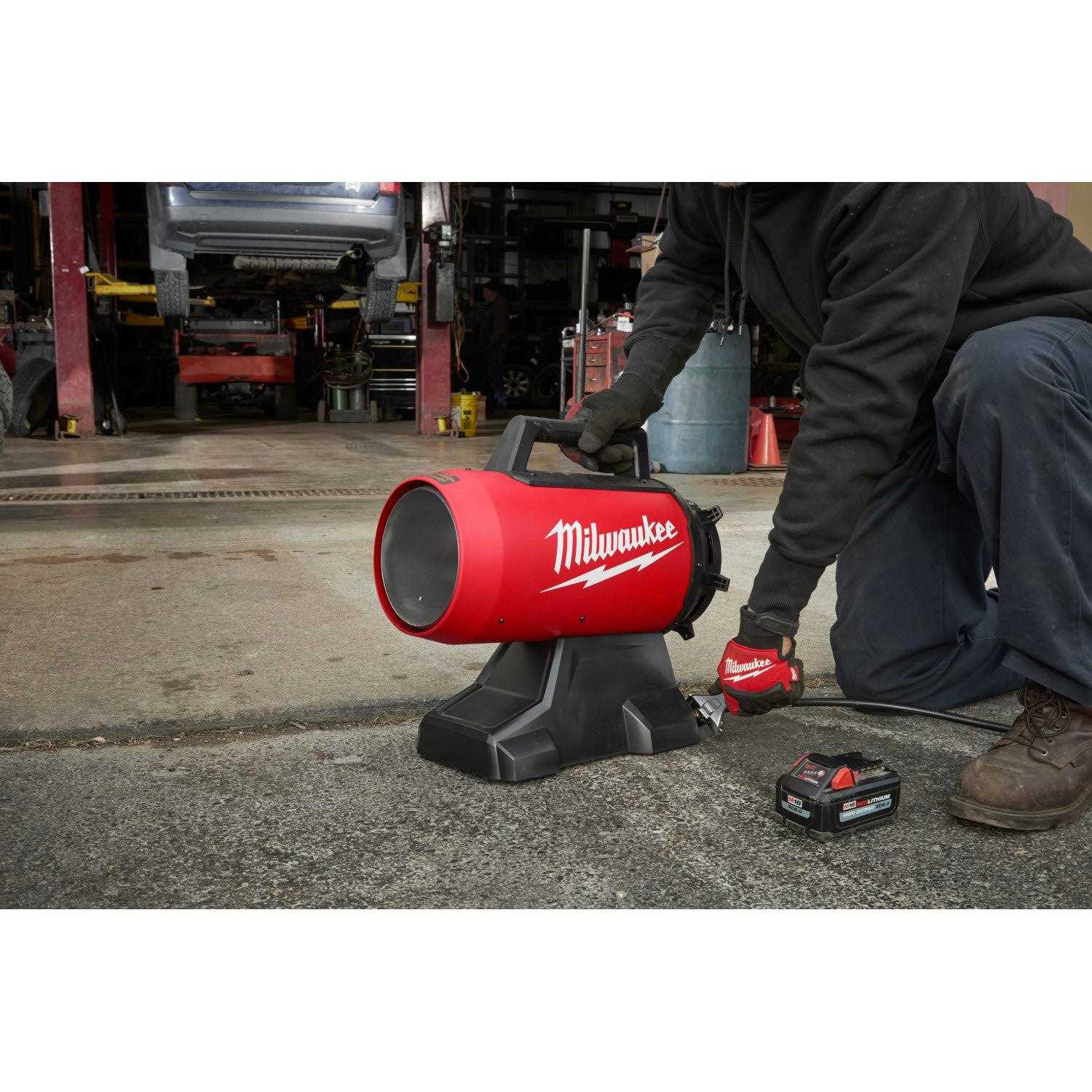 Milwaukee M18 70,000 BTU Forced Air Propane Heater 0801-20