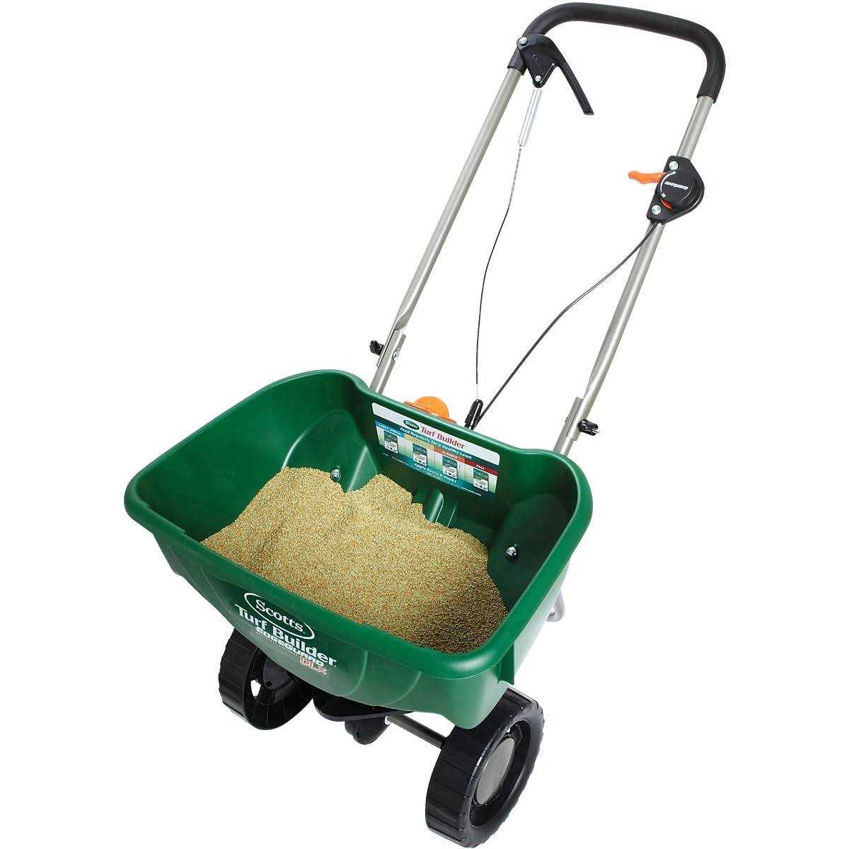 Scotts Turf Builder EdgeGuard DLX Broadcast Spreader