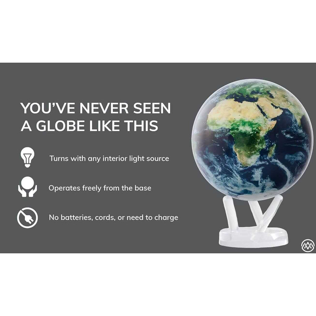 MOVA Earth with Clouds Globe 6