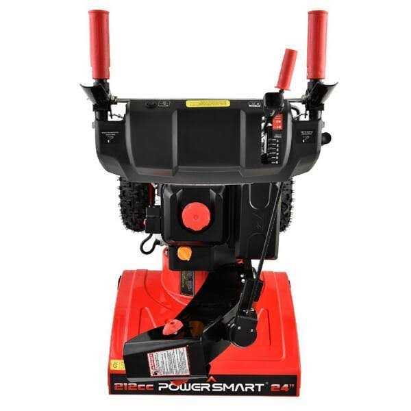 Powersmart 24 in. Two-Stage Gas Snow Blower with Electric Start and LED Light and Heated Handles
