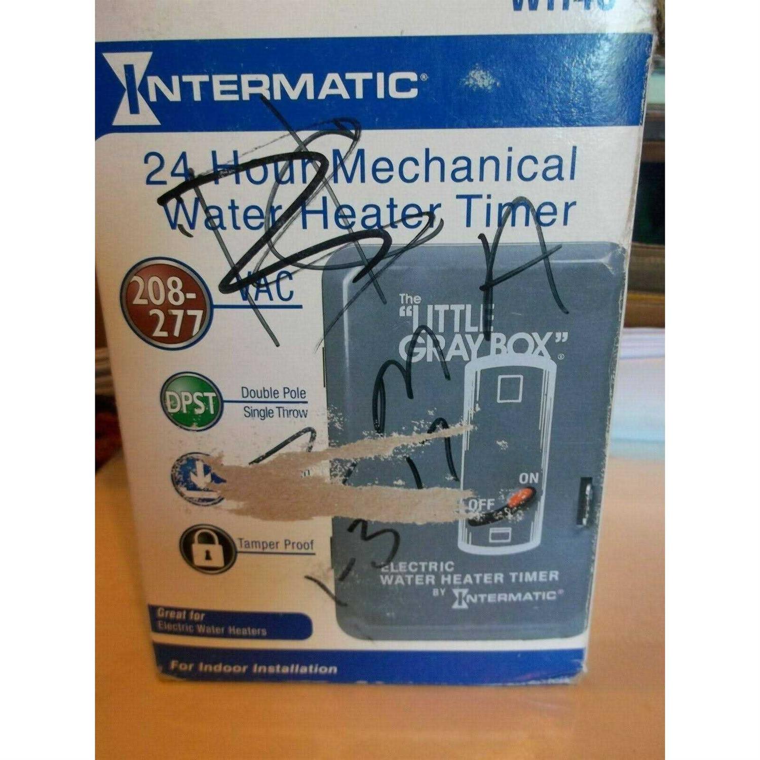 Intermatic Water Heater Timer WH40