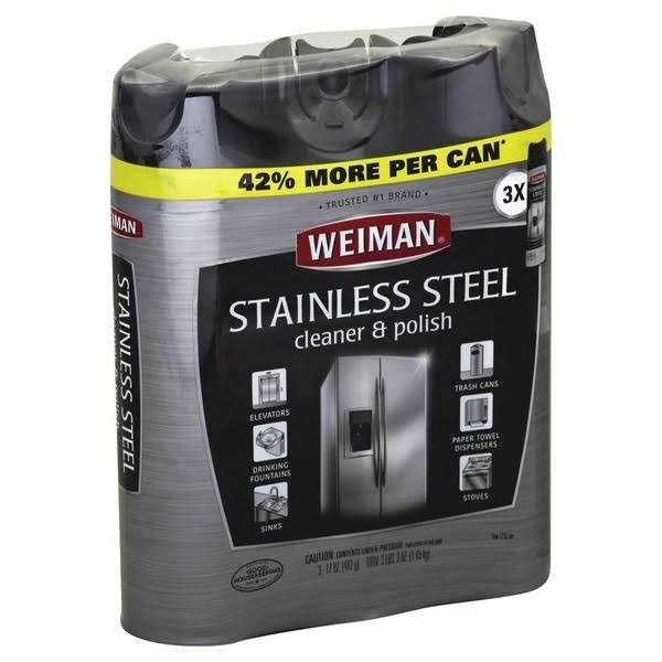 Weiman Stainless Steel Cleaner Polish