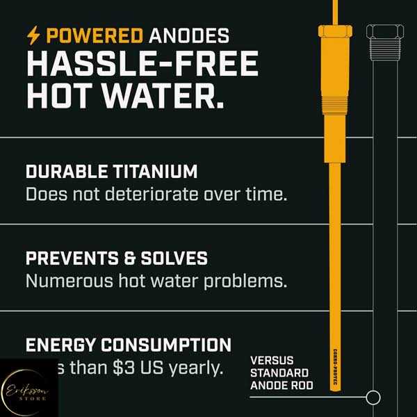 Corro-Protec Powered Anode Rod for Water Heater