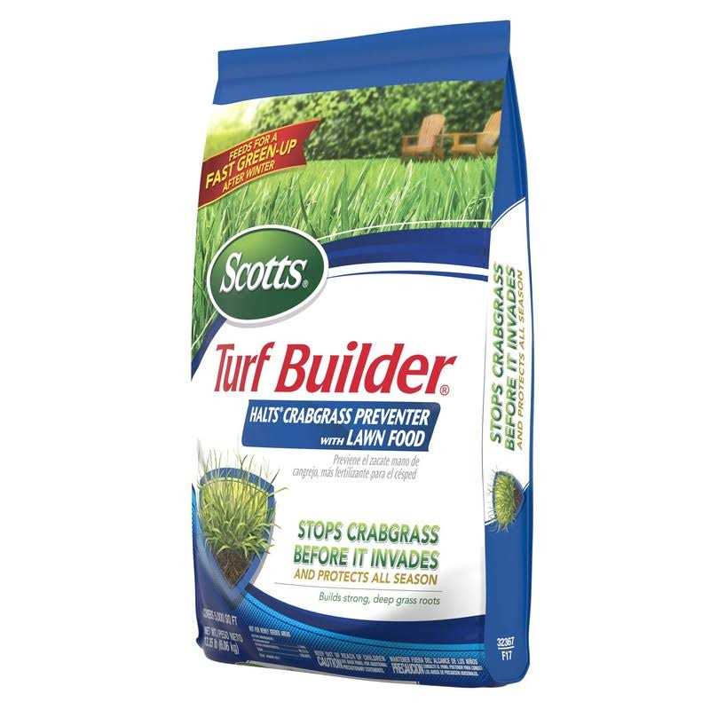 Scotts Turf Builder Halts Crabgrass Preventer with Lawn Food