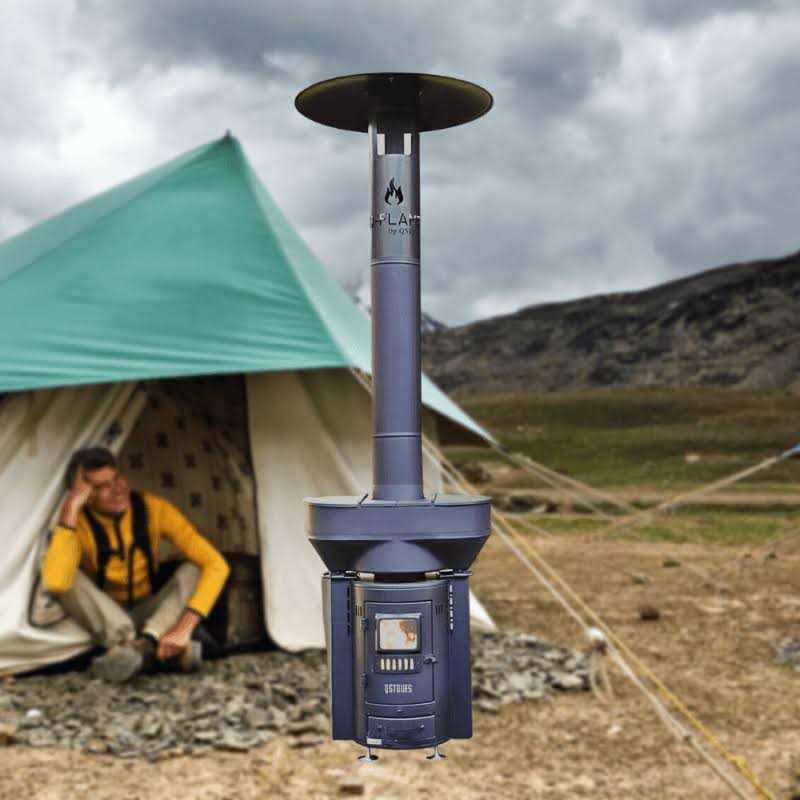 Q-Stoves Q05X Q-FLAME Outdoor Wood Pellet Patio Heater