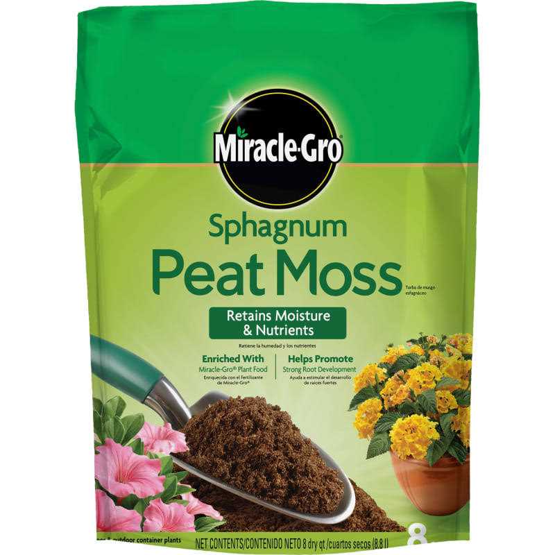 Miracle-Gro 8 qt Sphagnum Peat Moss