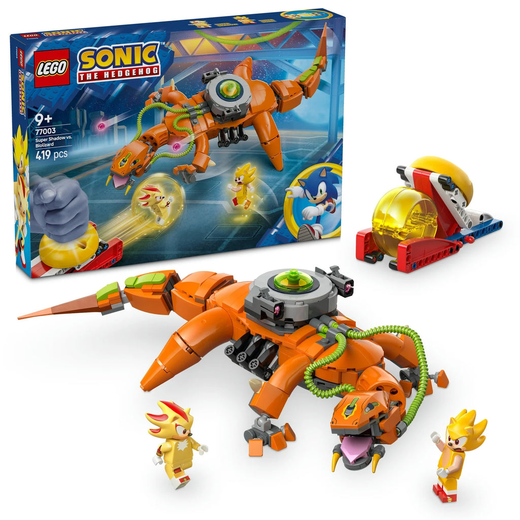 LEGO Sonic the Hedgehog Super Shadow vs. Biolizard Set 77003