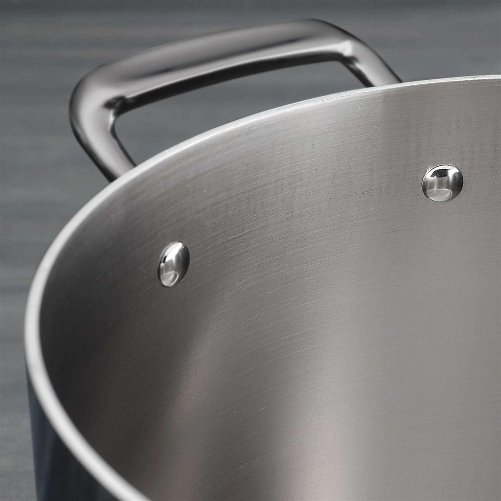 Tramontina 10-Piece Tri-Ply Clad Stainless Steel Cookware Set