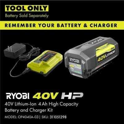 RYOBI 40V Brushless 16 in. Cordless Battery Chainsaw