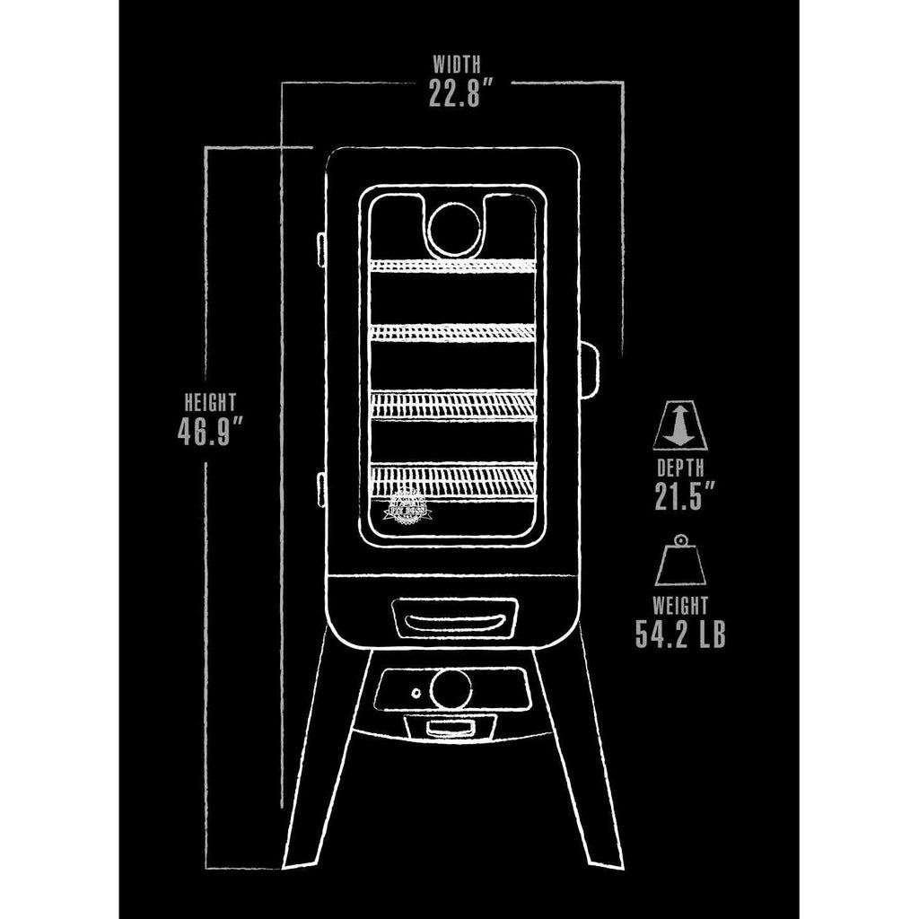 Pit Boss 3-Series Gas Vertical Smoker