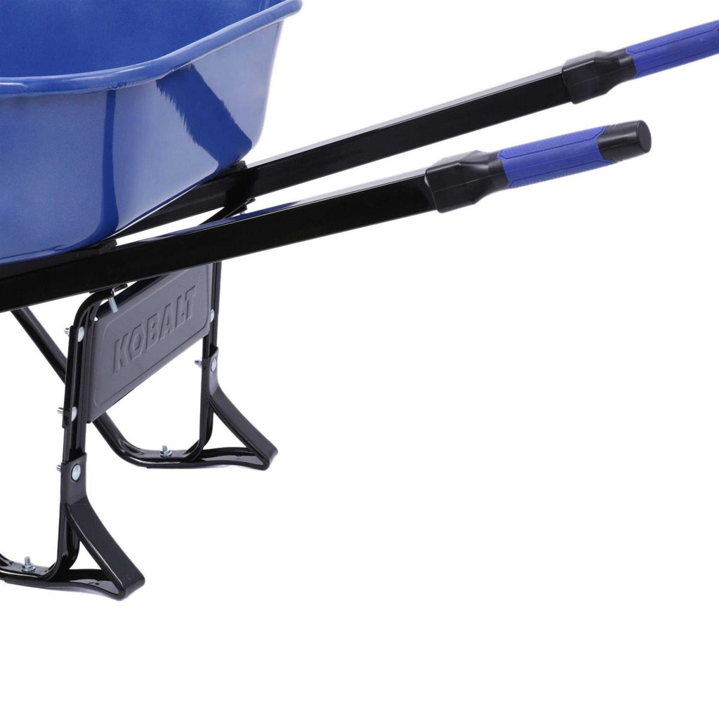 Kobalt 6-cu ft Steel Wheelbarrow Flat-Free Tire P6-SF-K 34402