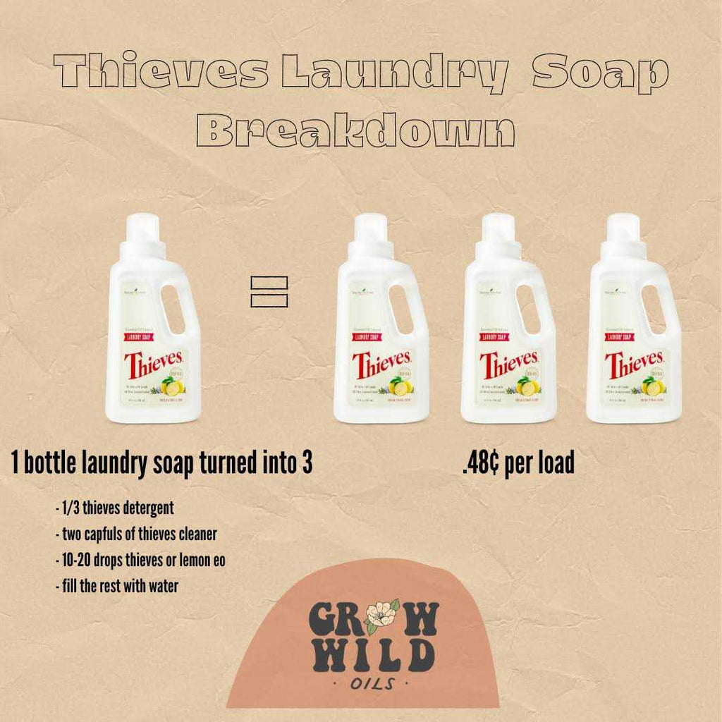 Young Living Thieves Ultra Concentrated Laundry Soap