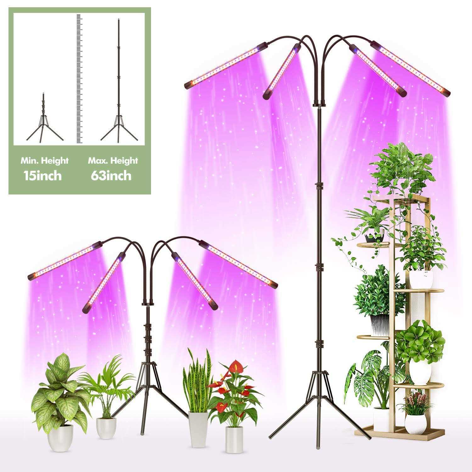 Grow Light with Stand FRENAN Grow Lights for Indoor