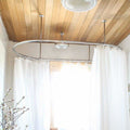 Clawfoot Tub Oval Shower Enclosure 30 X 54 Inch by Randolph Morris RMO30X54-CP