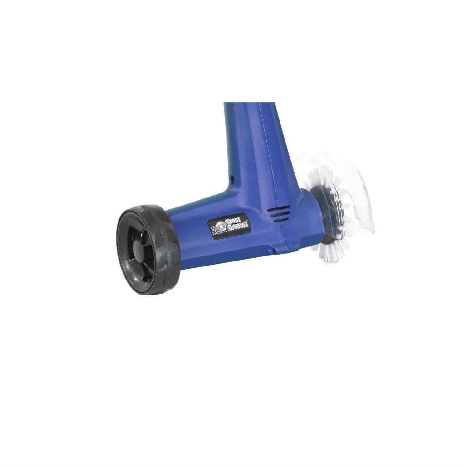Grout Groovy! Electric Stand Up Lightweight Grout Cleaning Machine Safely Cleans Grout Floor Tiles
