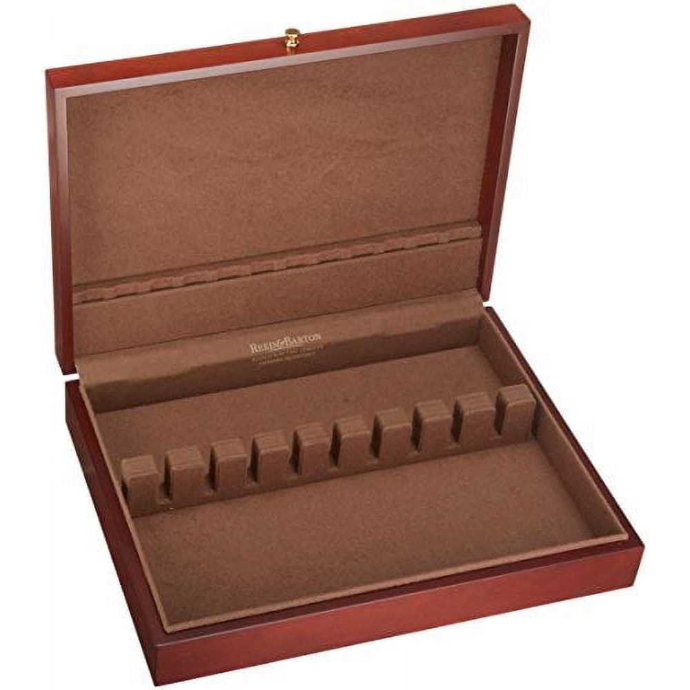 Reed & Barton Eureka Mahogany Flatware Chest