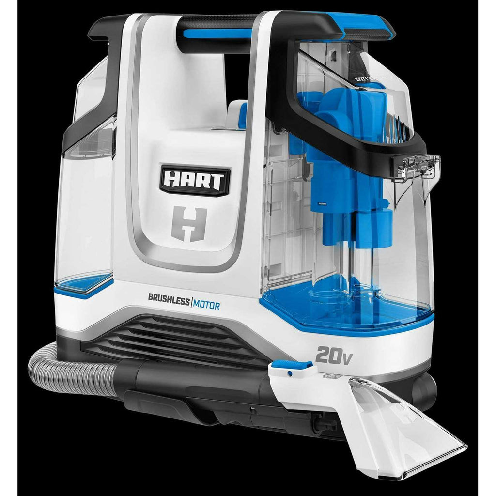 HART 20-Volt Cordless Carpet & Upholstery Spot Cleaner with 20-Volt 4Ah Battery