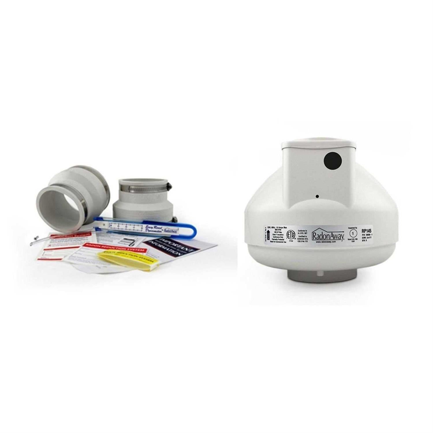 RadonAway Rp145 Radon Mitigation Fan