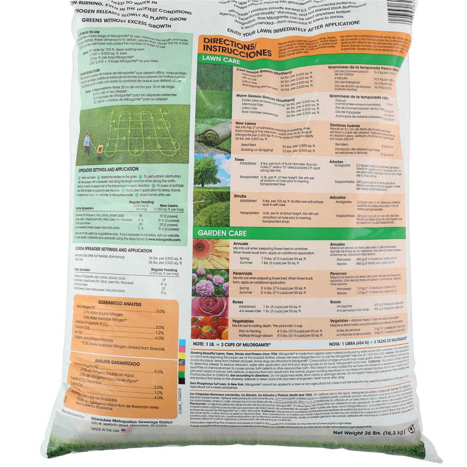 Milorganite Nitrogen Fertilizer