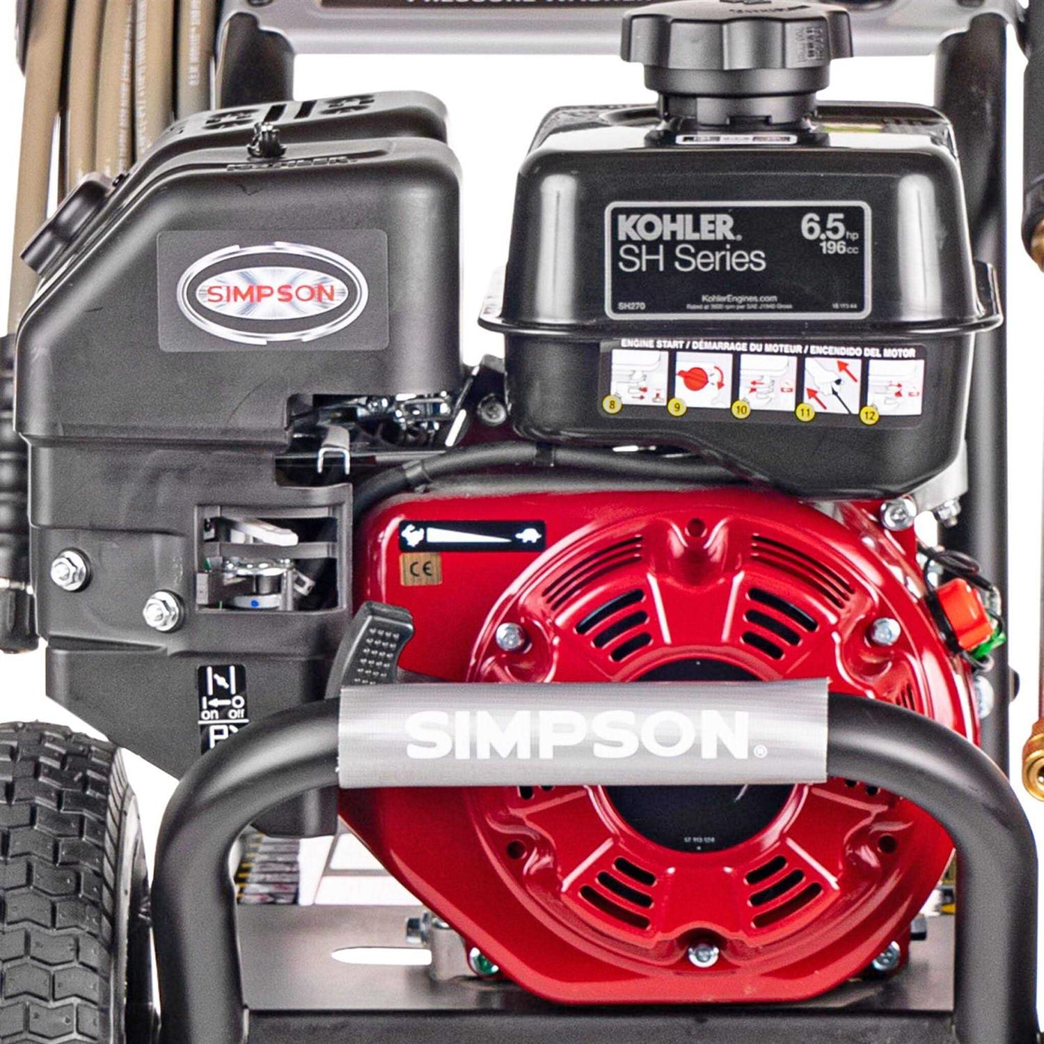 Simpson Megashot MS61085 3400 PSI Pressure Washer w/ Kohler Engine