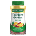 Nature's Bounty Calcium + Vitamin D3 + Zinc Gummies, 70 Gummies