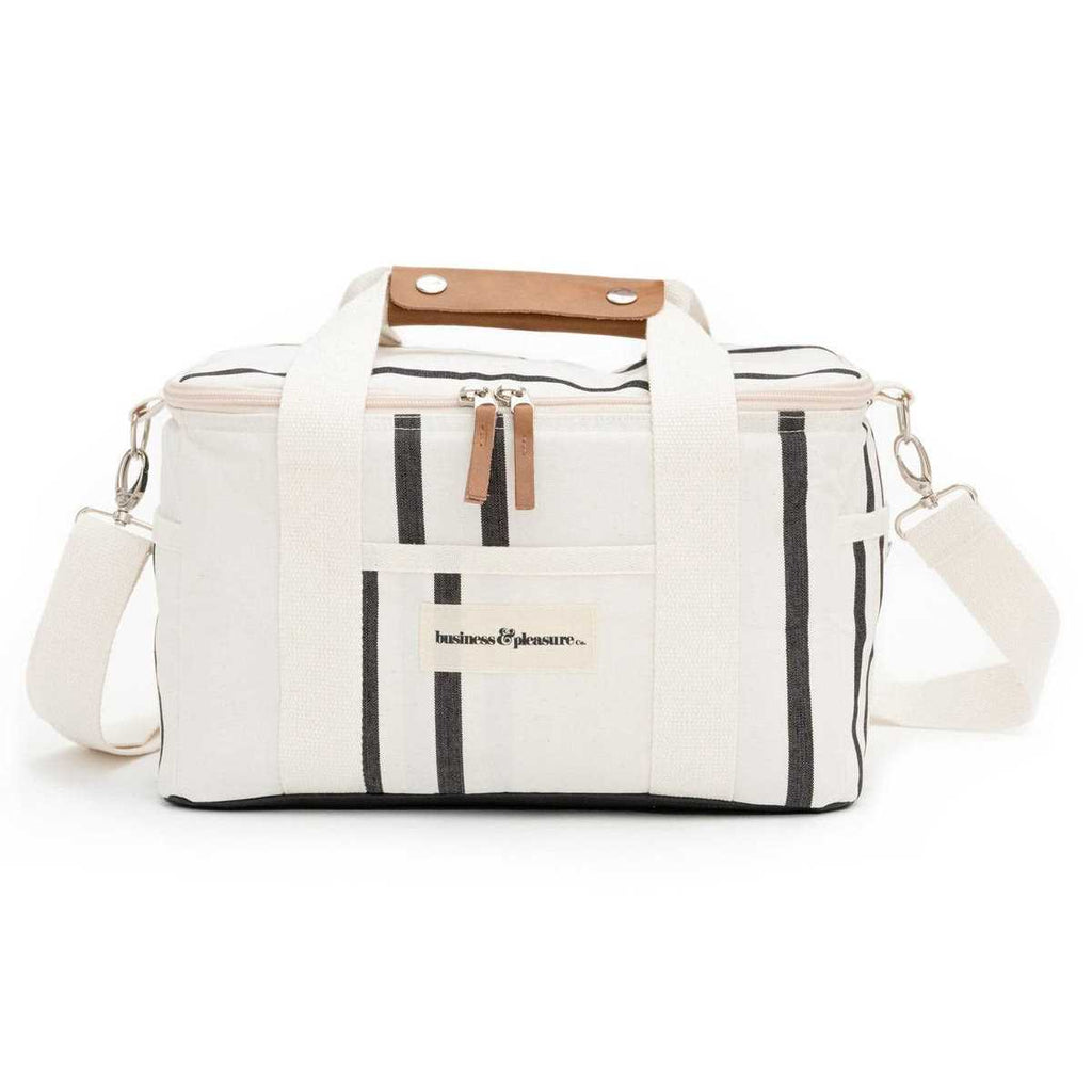 business & pleasure co. Premium Cooler Bag in Black & White
