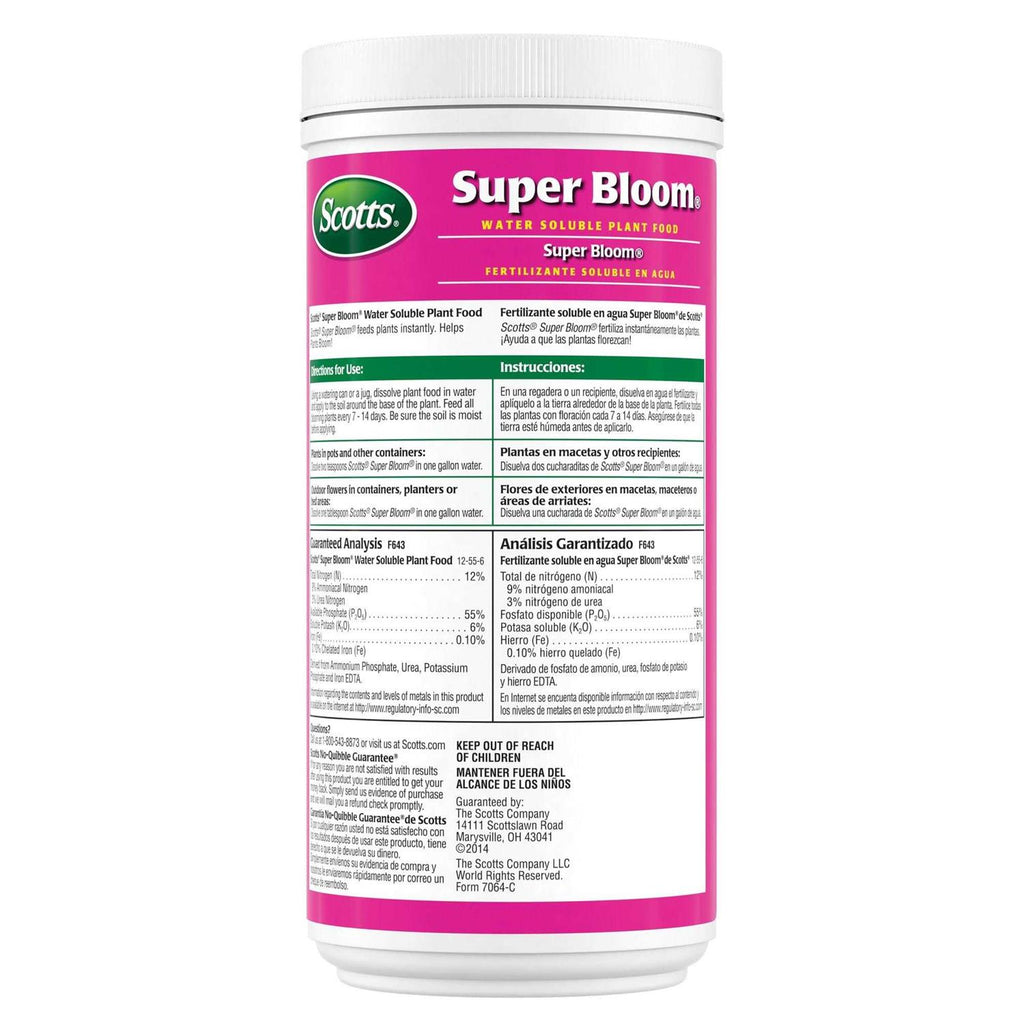 Scotts Super Bloom Water Soluble Plant Food