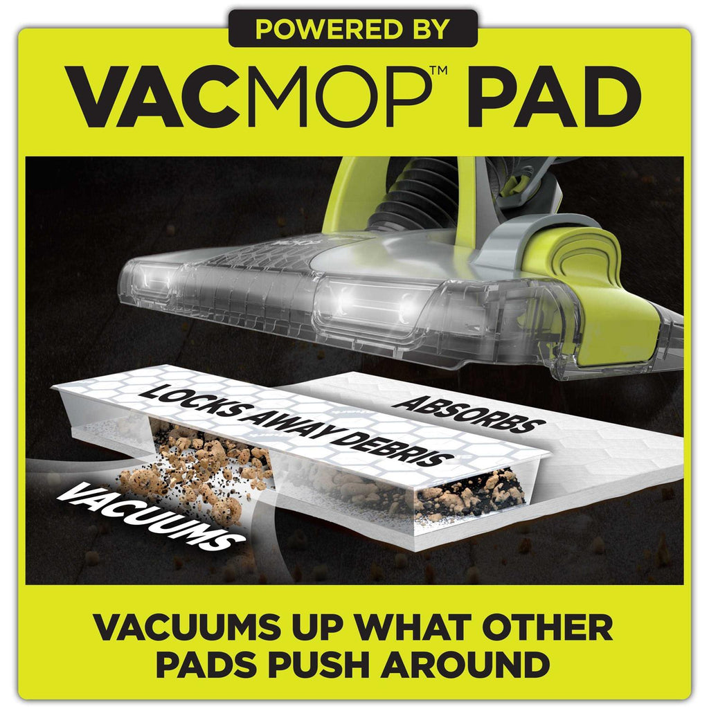 Shark Vacmop Cordless Hard Floor Vacuum Mop with Disposable Vacmop Pad VM250