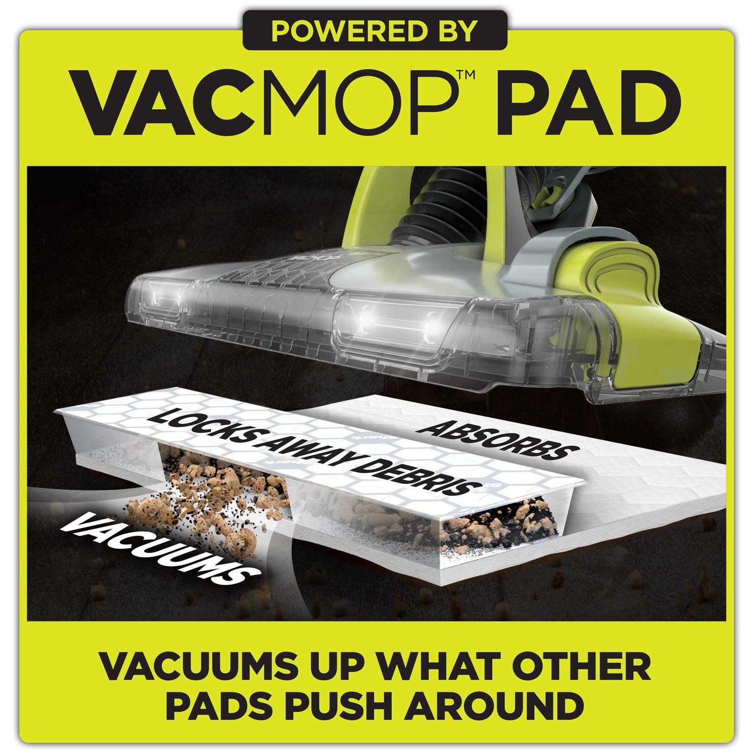 Shark Vacmop Cordless Hard Floor Vacuum Mop with Disposable Vacmop Pad VM250