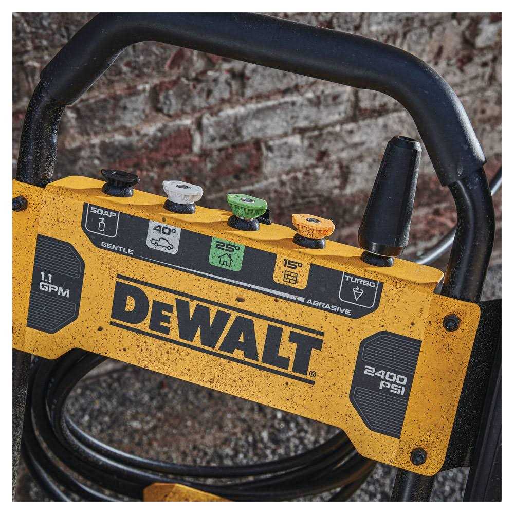 DEWALT 2400 PSI 1.1 GPM Cold Water Electric Pressure Washer DWPW2400