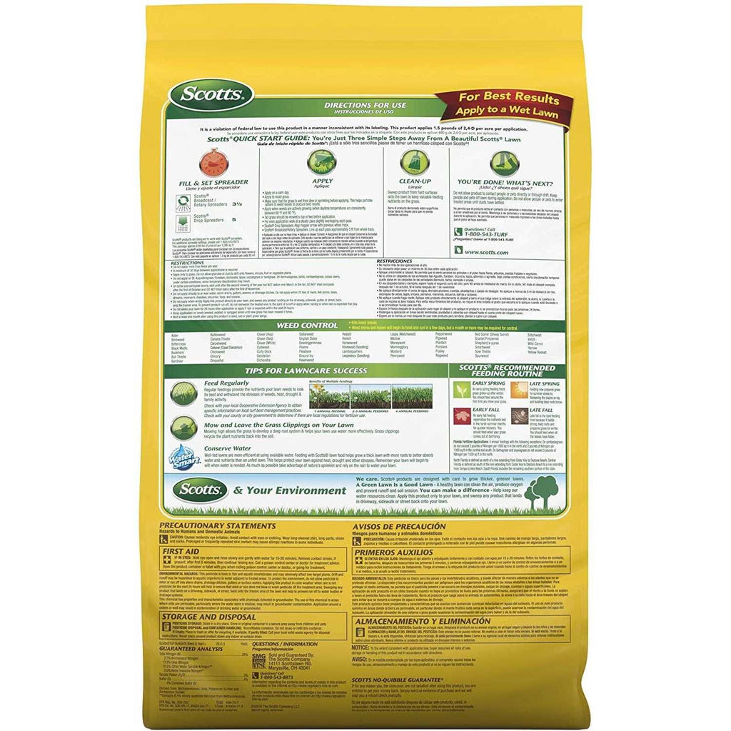 Scotts Turf Builder Weed & Feed