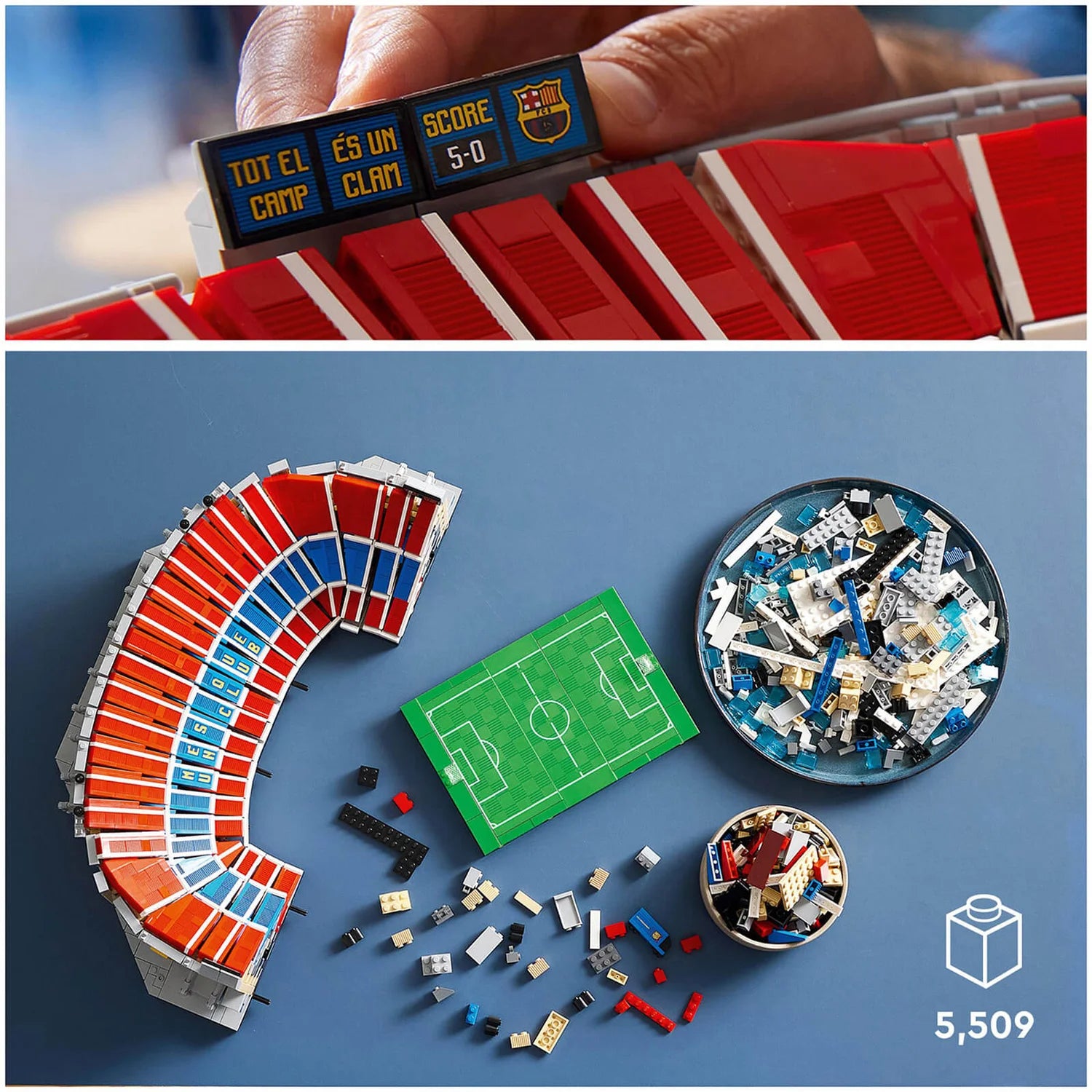 LEGO Camp Nou FC Barcelona Football Set for Adults (10284)