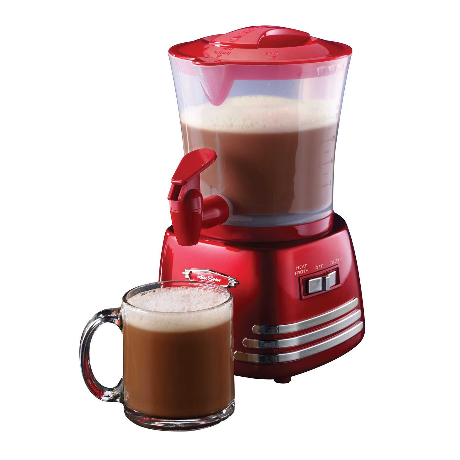 Nostalgia Retro 32 Ounce Hot Chocolate Maker and Dispenser
