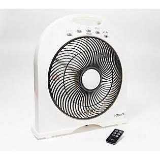 Cascade Capri 12 Portable 4-Speed Fan withRemote Control