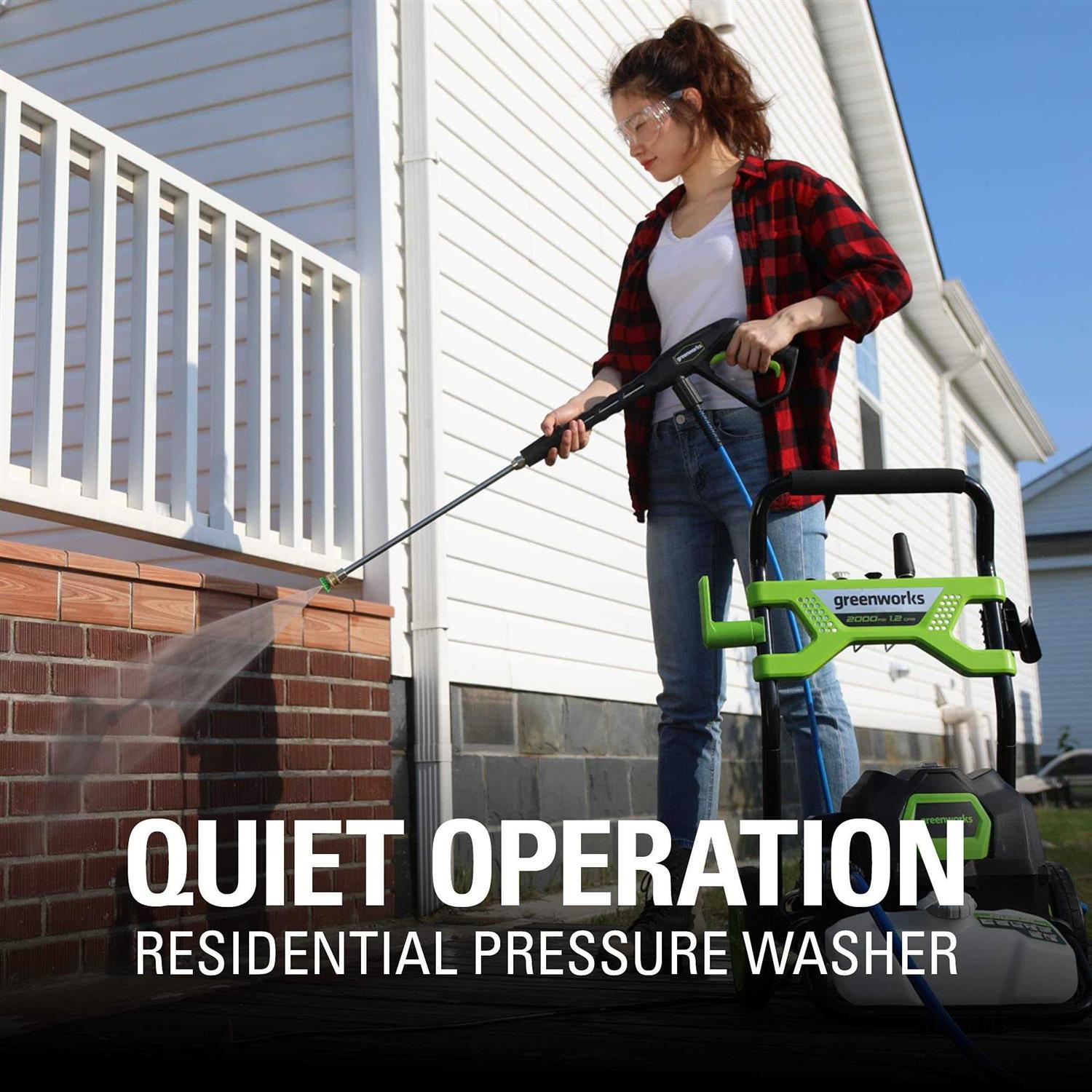 Greenworks Premium 2000 PSI 1.2 GPM Electric Pressure Washer