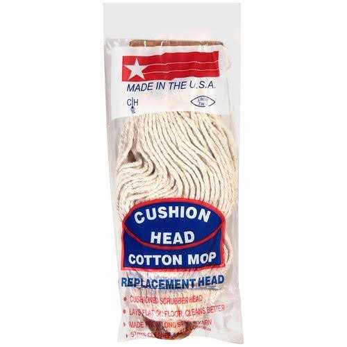 Jw Manufacturing Cushion Head Cotton Mop Replacement Head