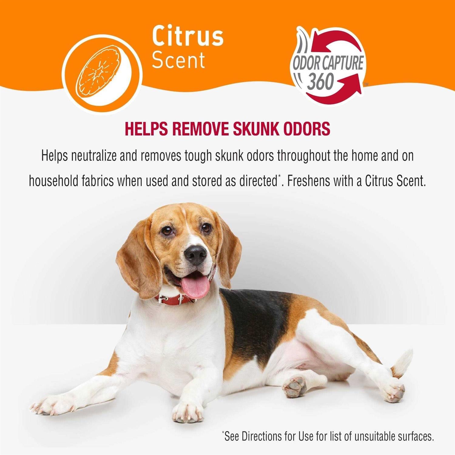 Nature’s Miracle Skunk Odor Remover Scent